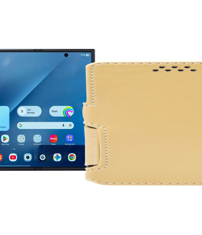 Чохол-книжка з екошкіри для телефону Samsung Galaxy Z TriFold 5G (F968)