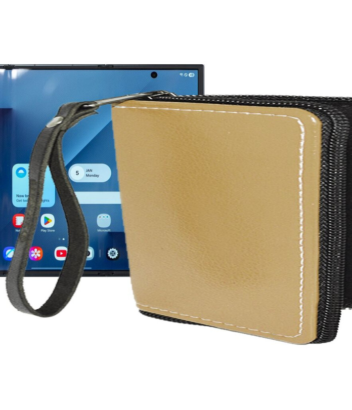 Чохол-гаманець з екошкіри для телефону Samsung Galaxy Z TriFold 5G (F968)