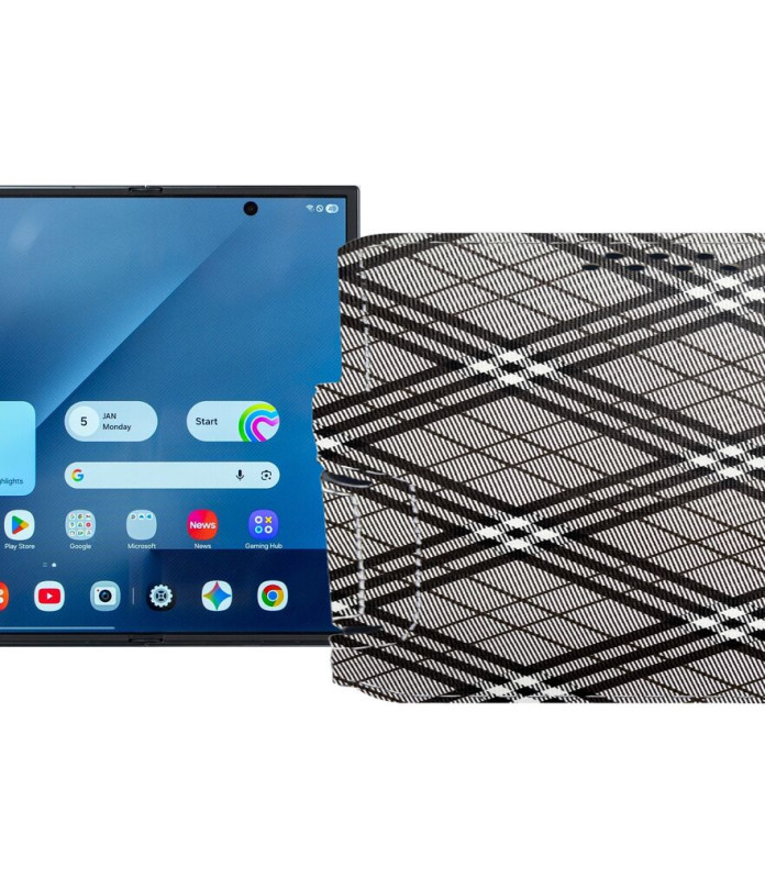 Чохол-книжка з екошкіри для телефону Samsung Galaxy Z TriFold 5G (F968)