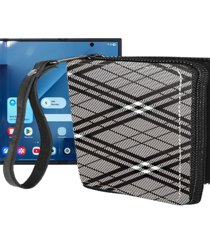 Чохол-гаманець з екошкіри для телефону Samsung Galaxy Z TriFold 5G (F968)