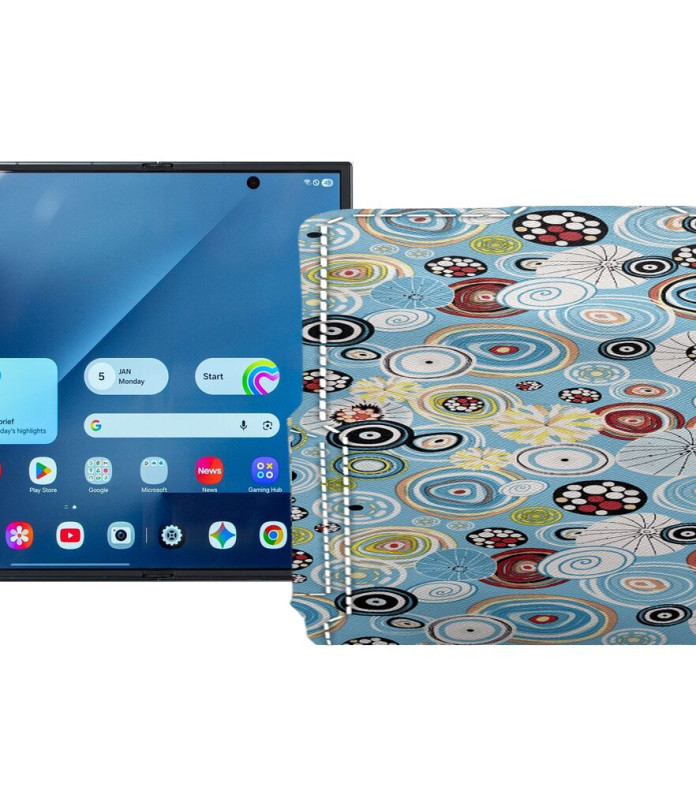 Чохол-флип з екошкіри для телефону Samsung Galaxy Z TriFold 5G (F968)