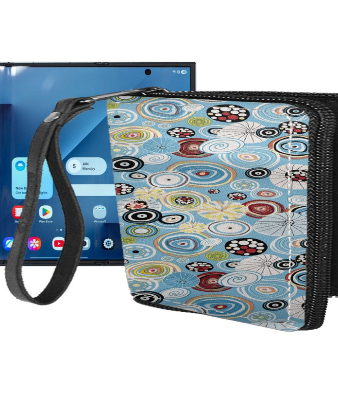 Чохол-гаманець з екошкіри для телефону Samsung Galaxy Z TriFold 5G (F968)