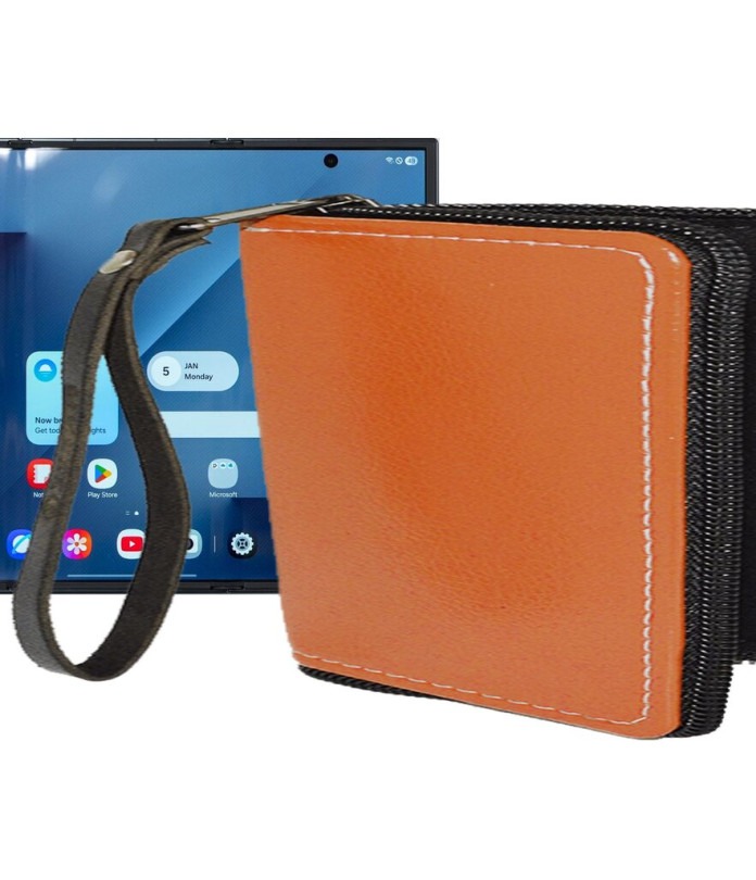 Чохол-гаманець з екошкіри для телефону Samsung Galaxy Z TriFold 5G (F968)