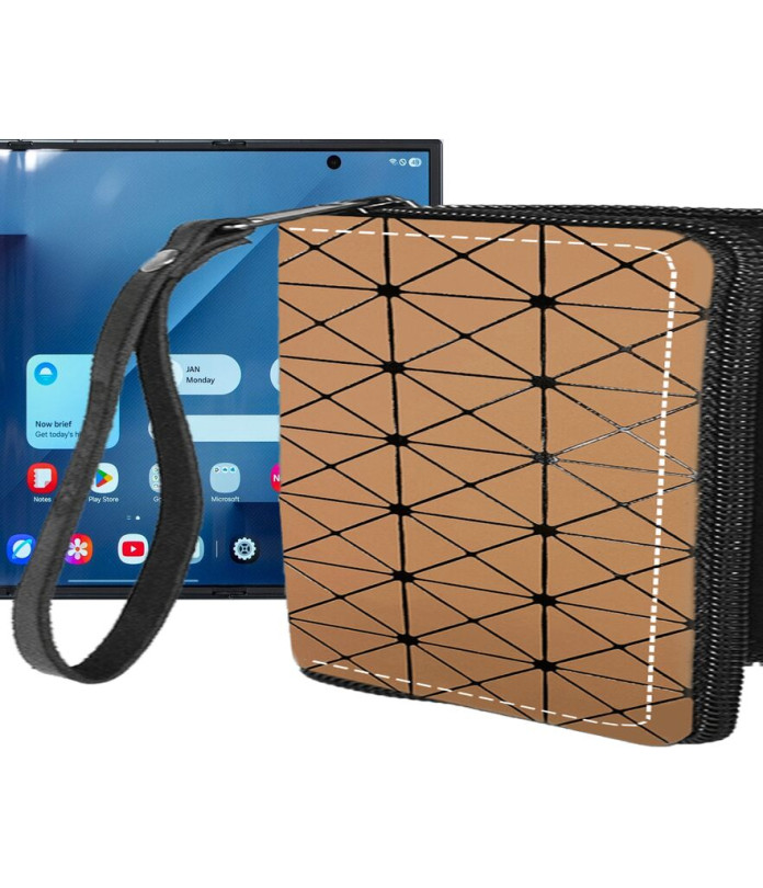 Чохол-гаманець з екошкіри для телефону Samsung Galaxy Z TriFold 5G (F968)