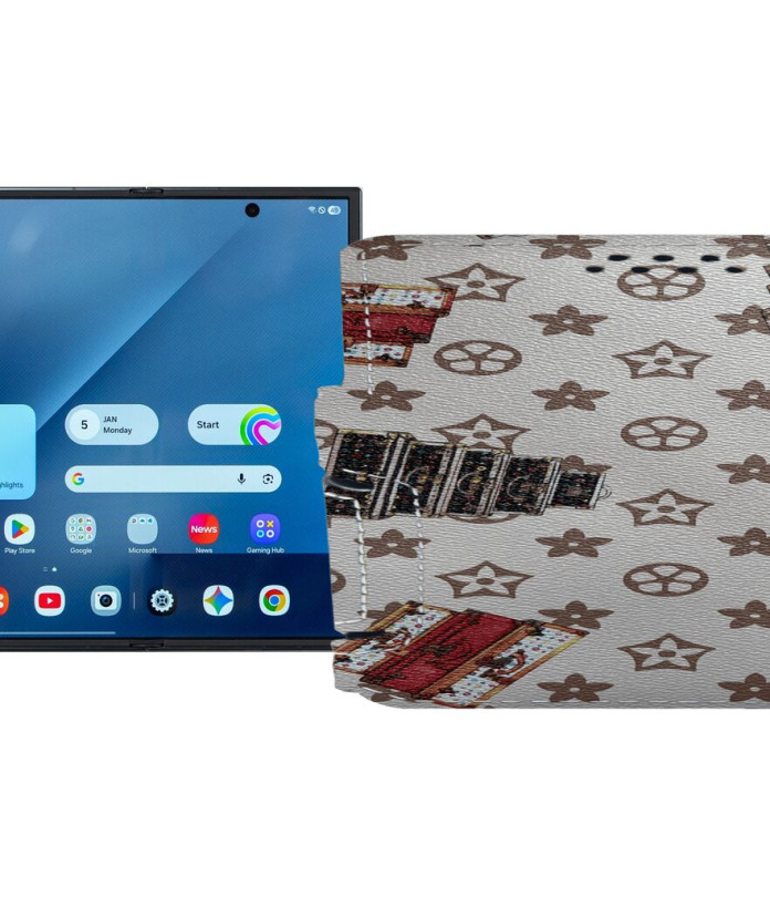 Чохол-книжка з екошкіри для телефону Samsung Galaxy Z TriFold 5G (F968)