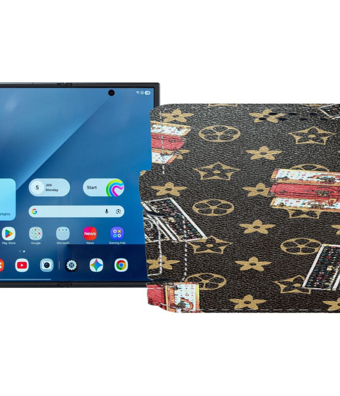 Чохол-книжка з екошкіри для телефону Samsung Galaxy Z TriFold 5G (F968)