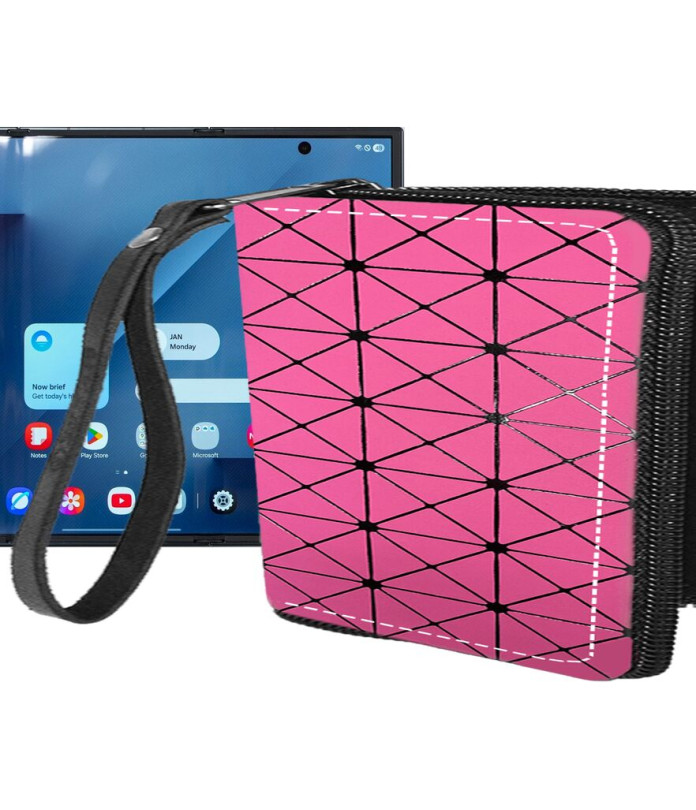 Чохол-гаманець з екошкіри для телефону Samsung Galaxy Z TriFold 5G (F968)