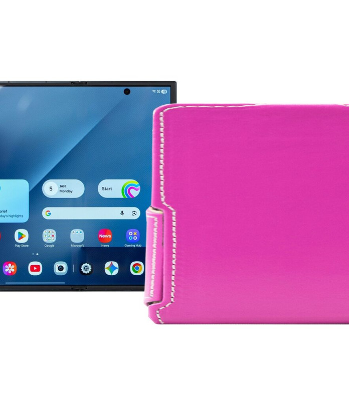 Чохол-флип з екошкіри для телефону Samsung Galaxy Z TriFold 5G (F968)