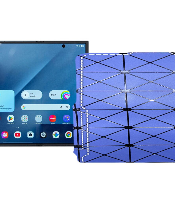 Чохол-флип з екошкіри для телефону Samsung Galaxy Z TriFold 5G (F968)