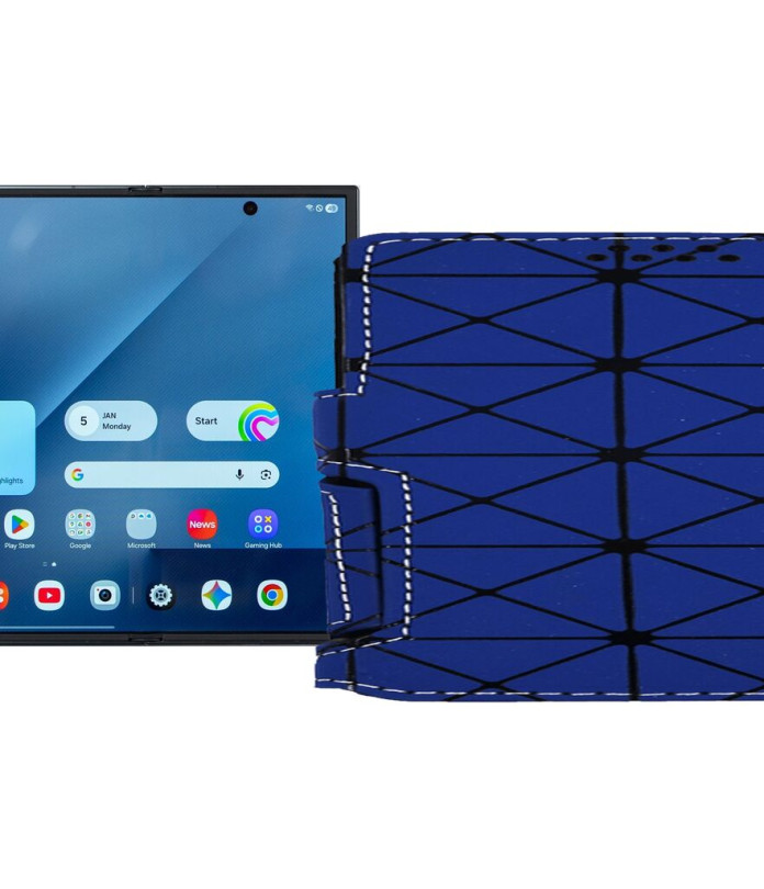 Чохол-книжка з екошкіри для телефону Samsung Galaxy Z TriFold 5G (F968)