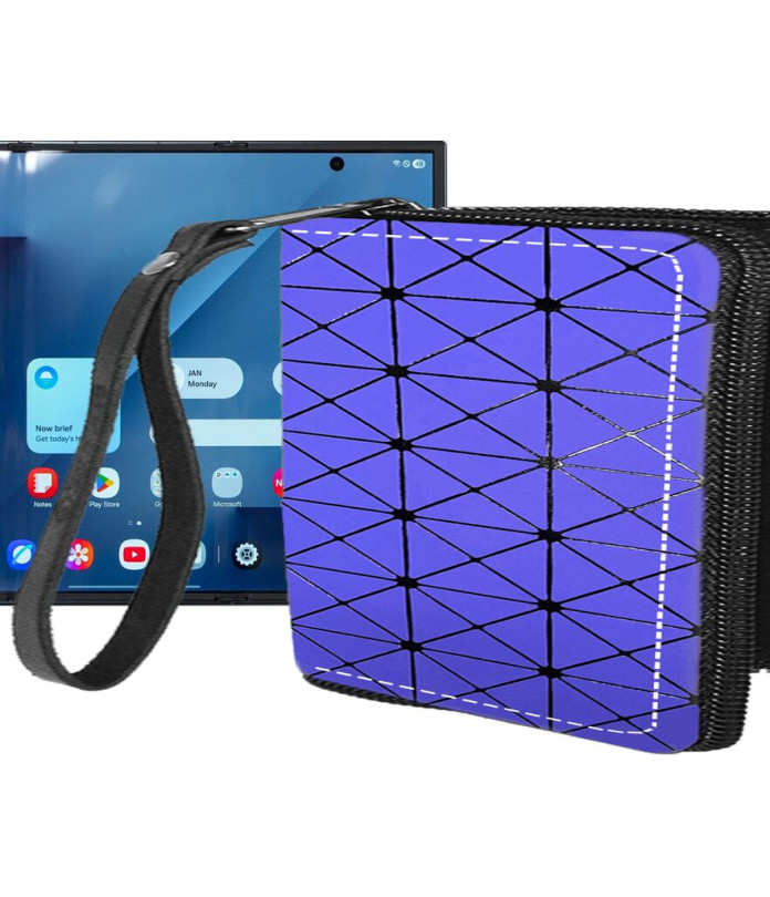 Чохол-гаманець з екошкіри для телефону Samsung Galaxy Z TriFold 5G (F968)