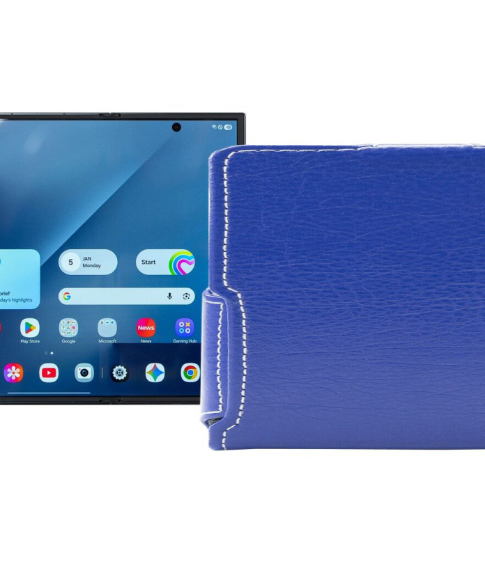 Чохол-флип з екошкіри для телефону Samsung Galaxy Z TriFold 5G (F968)