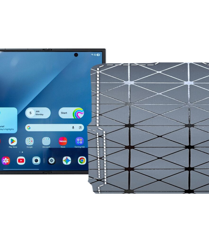 Чохол-флип з екошкіри для телефону Samsung Galaxy Z TriFold 5G (F968)