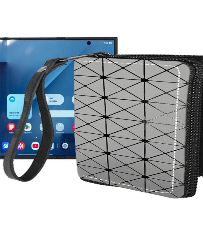 Чохол-гаманець з екошкіри для телефону Samsung Galaxy Z TriFold 5G (F968)