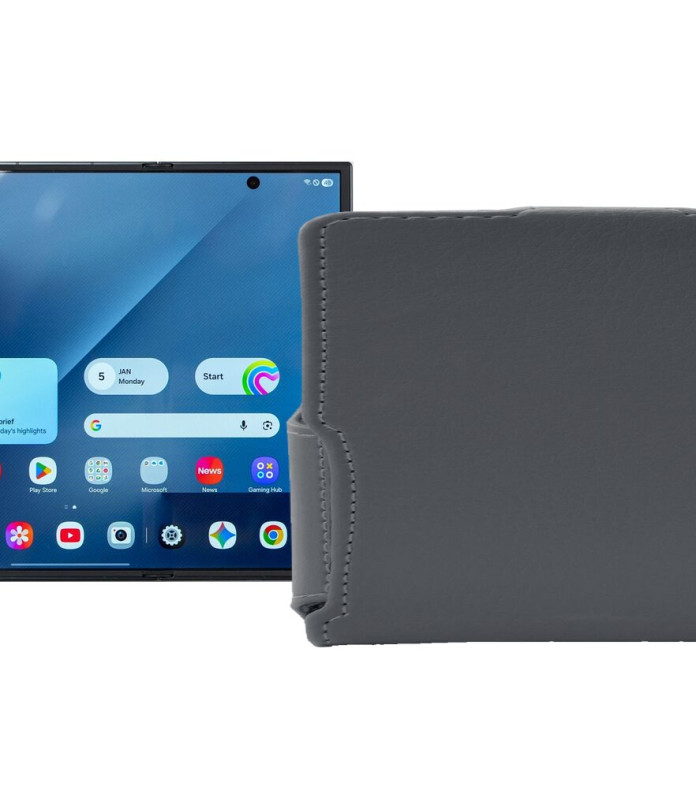 Чохол-флип з екошкіри для телефону Samsung Galaxy Z TriFold 5G (F968)