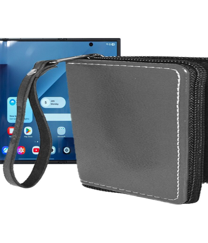 Чохол-гаманець з екошкіри для телефону Samsung Galaxy Z TriFold 5G (F968)