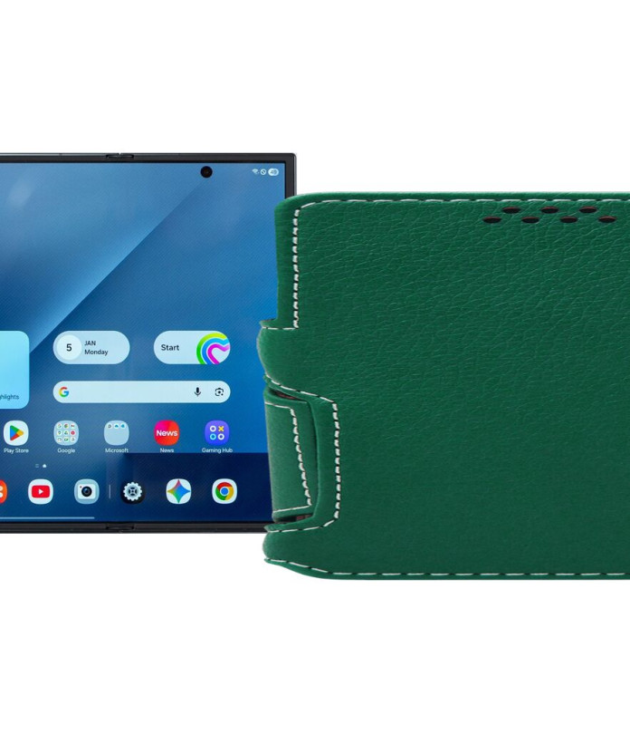 Чохол-книжка з екошкіри для телефону Samsung Galaxy Z TriFold 5G (F968)