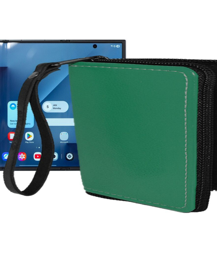 Чохол-гаманець з екошкіри для телефону Samsung Galaxy Z TriFold 5G (F968)