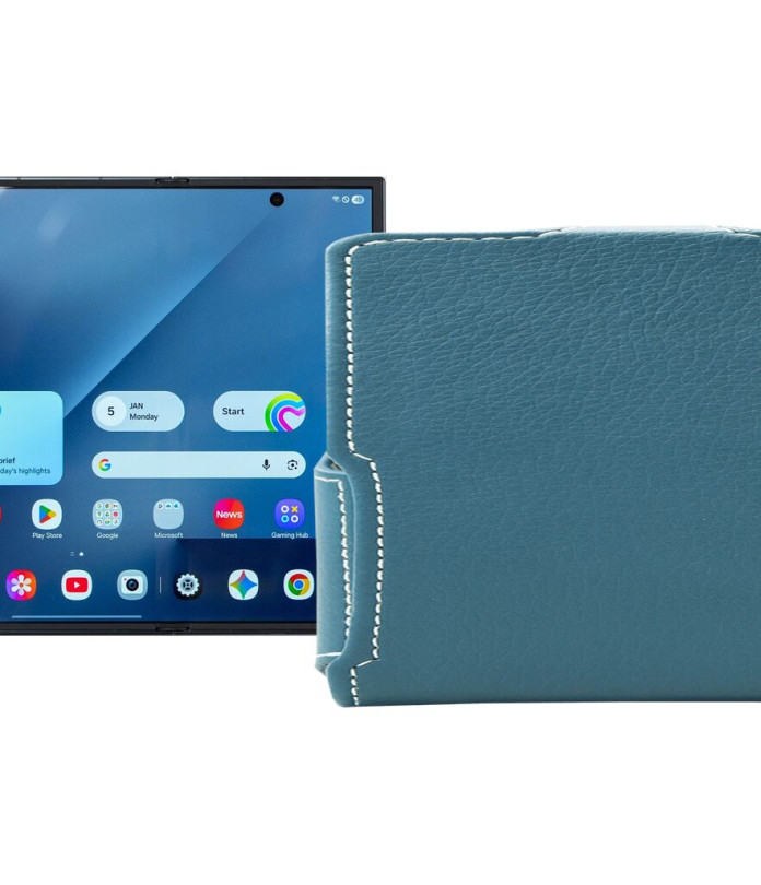 Чохол-флип з екошкіри для телефону Samsung Galaxy Z TriFold 5G (F968)