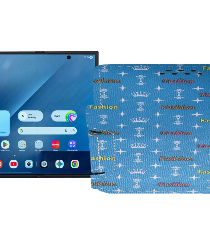 Чохол-книжка з екошкіри для телефону Samsung Galaxy Z TriFold 5G (F968)