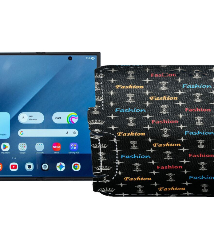 Чохол-книжка з екошкіри для телефону Samsung Galaxy Z TriFold 5G (F968)