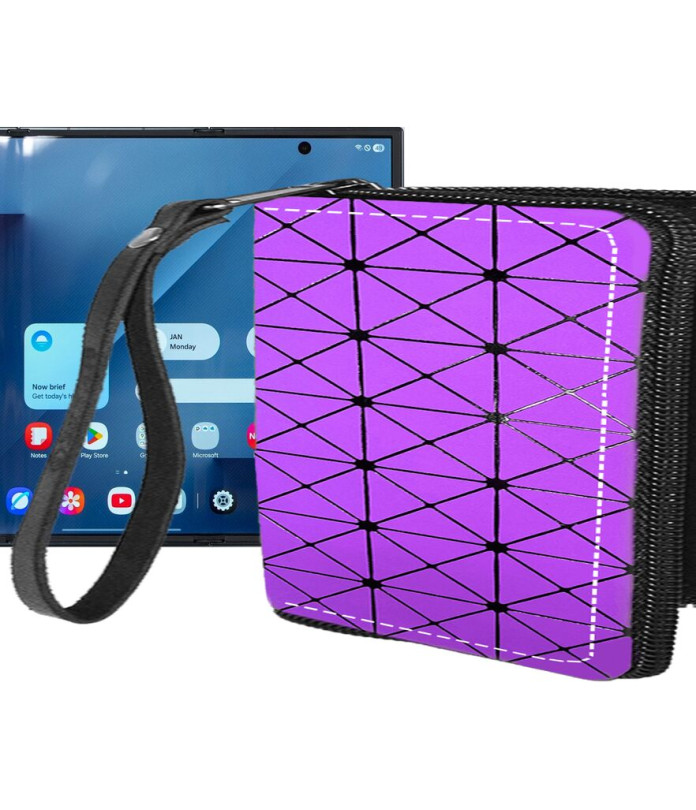 Чохол-гаманець з екошкіри для телефону Samsung Galaxy Z TriFold 5G (F968)