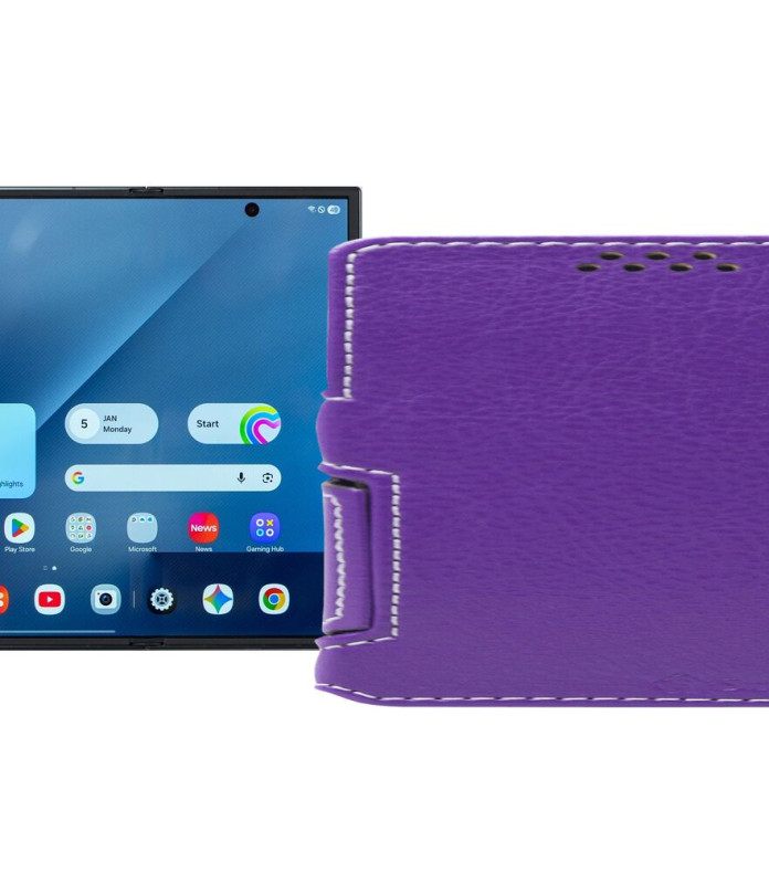 Чохол-книжка з екошкіри для телефону Samsung Galaxy Z TriFold 5G (F968)