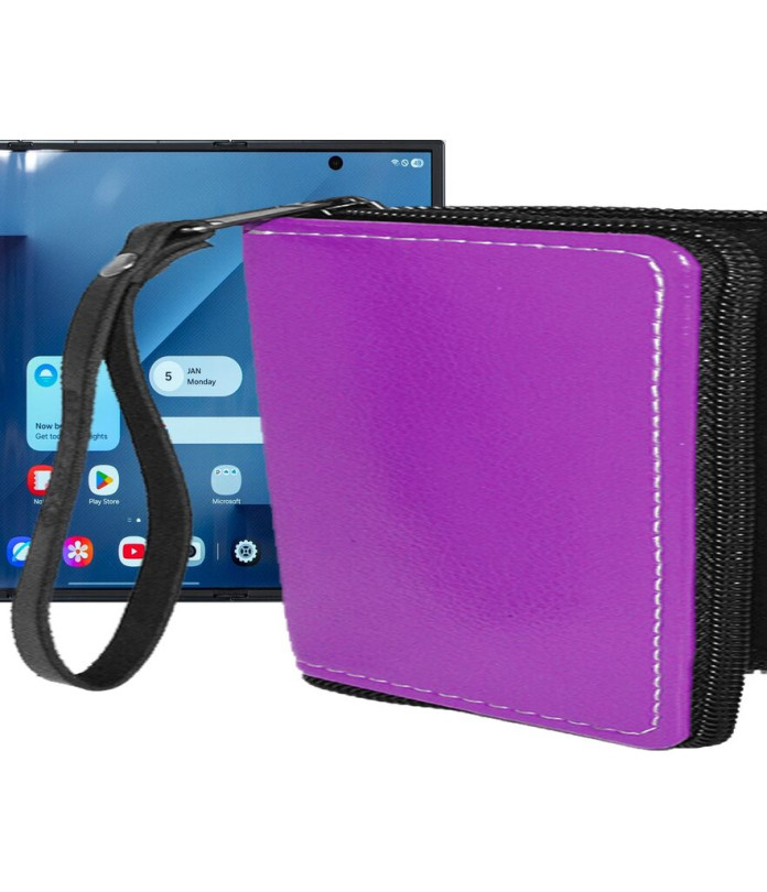 Чохол-гаманець з екошкіри для телефону Samsung Galaxy Z TriFold 5G (F968)