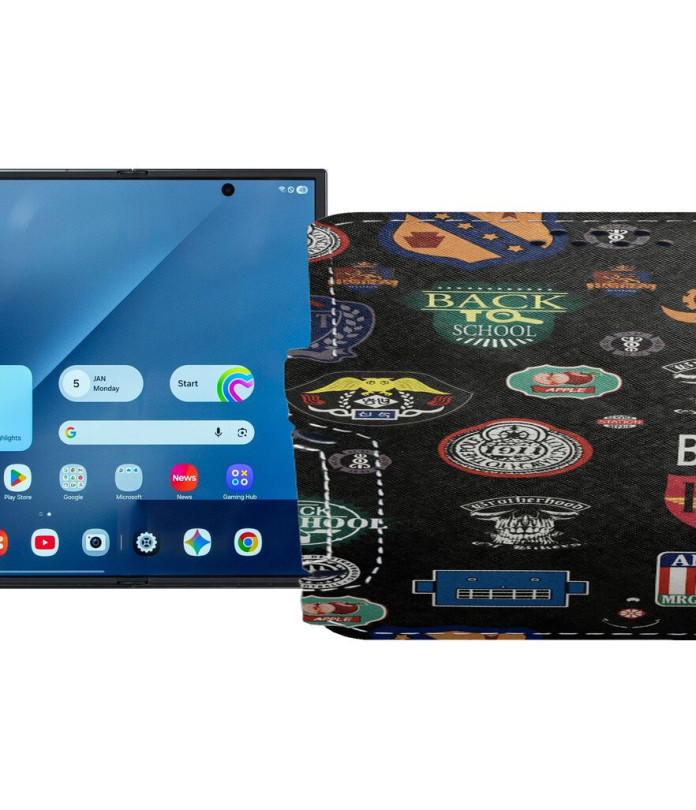 Чохол-книжка з екошкіри для телефону Samsung Galaxy Z TriFold 5G (F968)