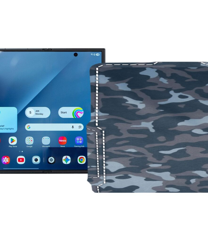 Чохол-флип з екошкіри для телефону Samsung Galaxy Z TriFold 5G (F968)