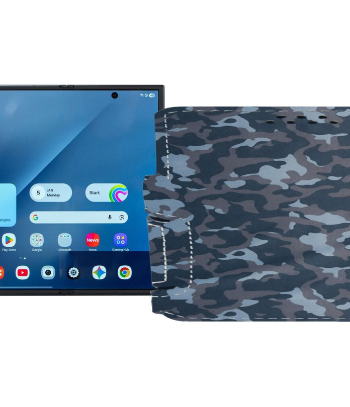 Чохол-книжка з екошкіри для телефону Samsung Galaxy Z TriFold 5G (F968)