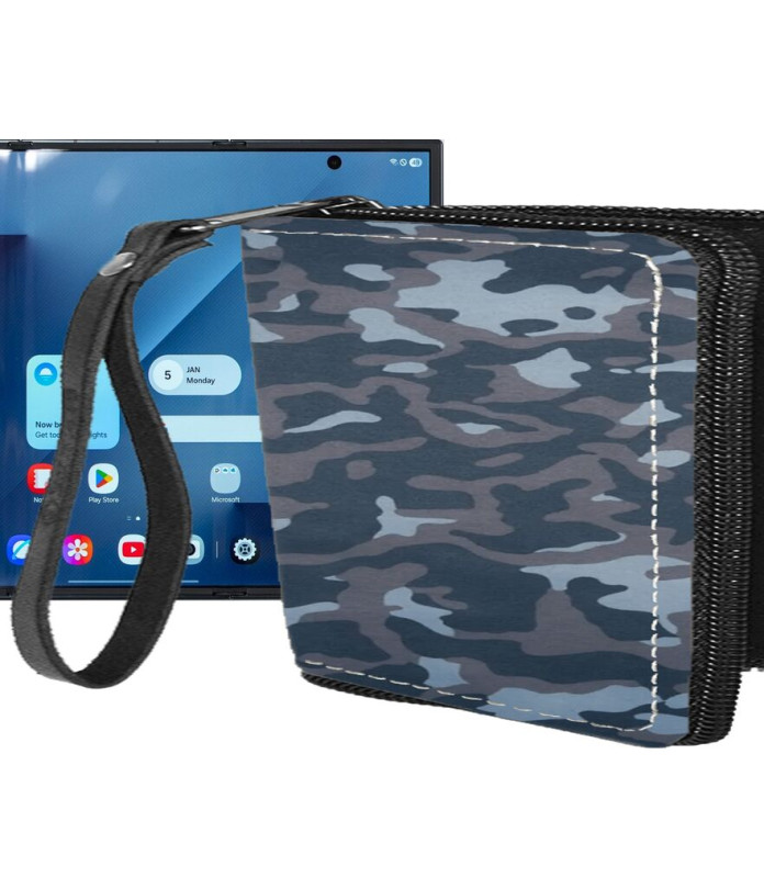 Чохол-гаманець з екошкіри для телефону Samsung Galaxy Z TriFold 5G (F968)