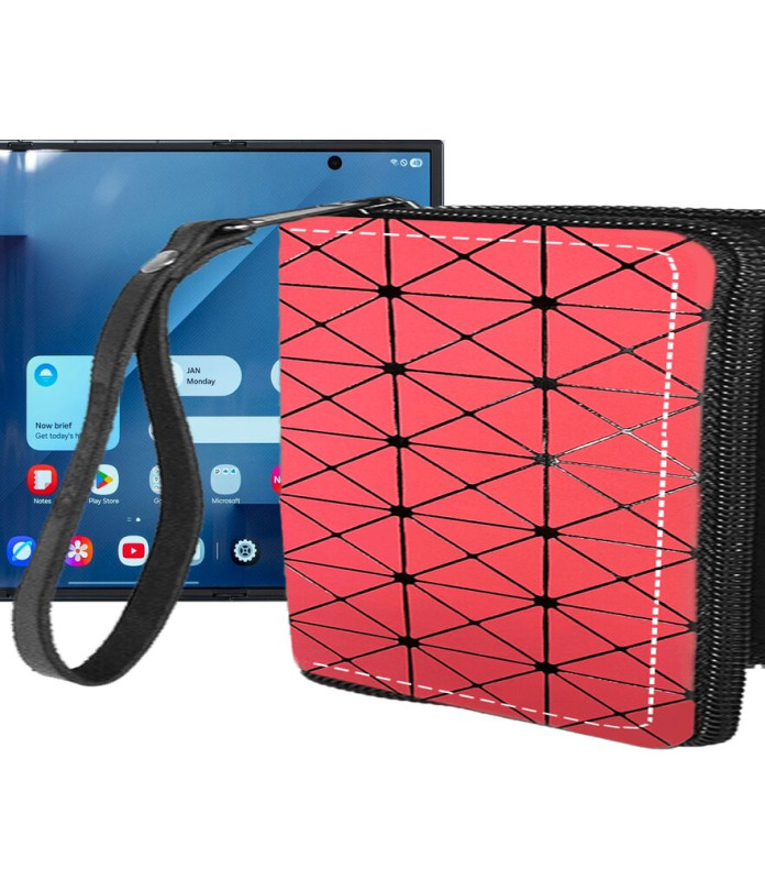 Чохол-гаманець з екошкіри для телефону Samsung Galaxy Z TriFold 5G (F968)