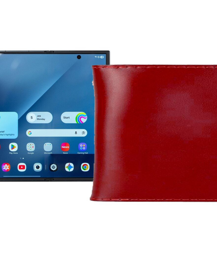 Портмоне з шкіри для телефону Samsung Galaxy Z TriFold 5G (F968)