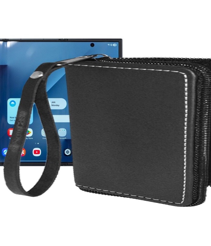 Чохол-гаманець з екошкіри для телефону Samsung Galaxy Z TriFold 5G (F968)