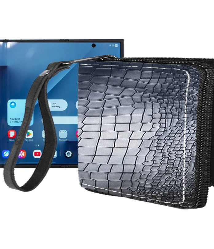 Чохол-гаманець з екошкіри для телефону Samsung Galaxy Z TriFold 5G (F968)