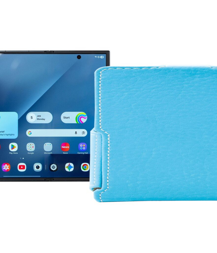 Чохол-флип з екошкіри для телефону Samsung Galaxy Z TriFold 5G (F968)