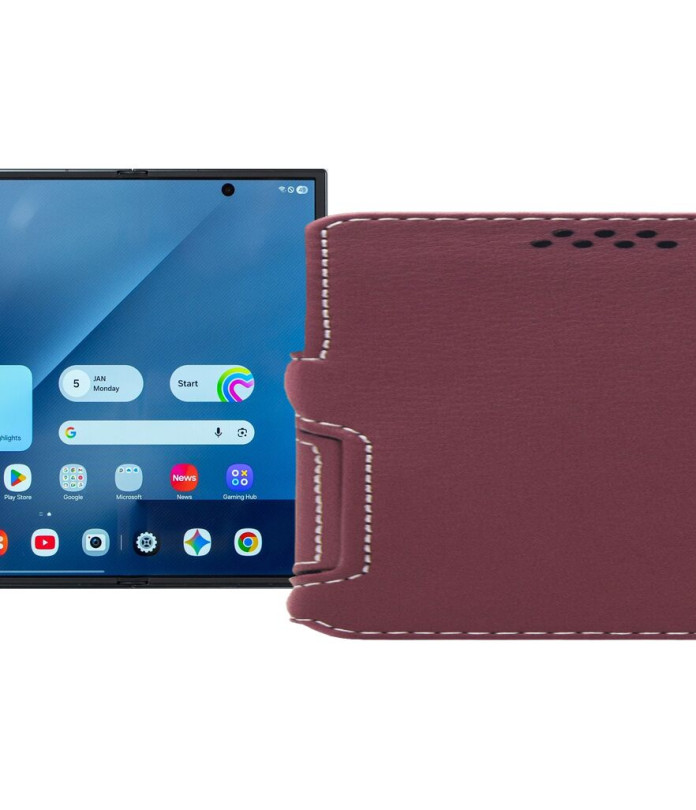 Чохол-книжка з екошкіри для телефону Samsung Galaxy Z TriFold 5G (F968)