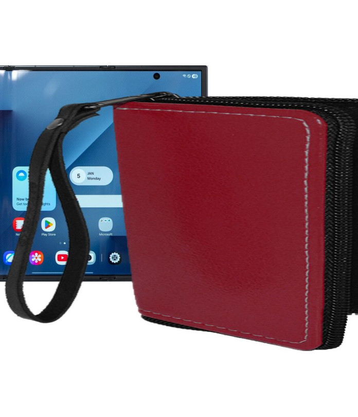 Чохол-гаманець з екошкіри для телефону Samsung Galaxy Z TriFold 5G (F968)