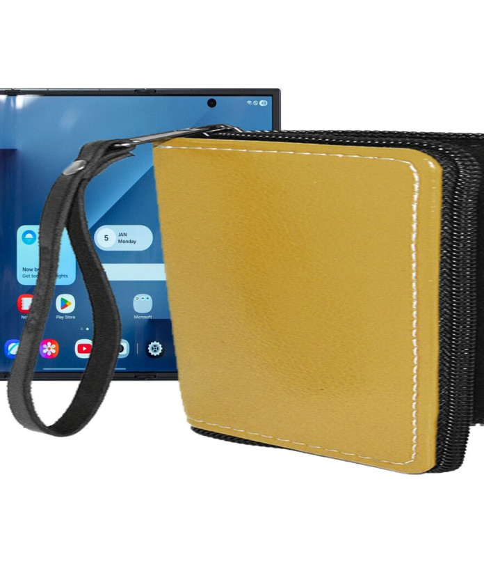 Чохол-гаманець з екошкіри для телефону Samsung Galaxy Z TriFold 5G (F968)