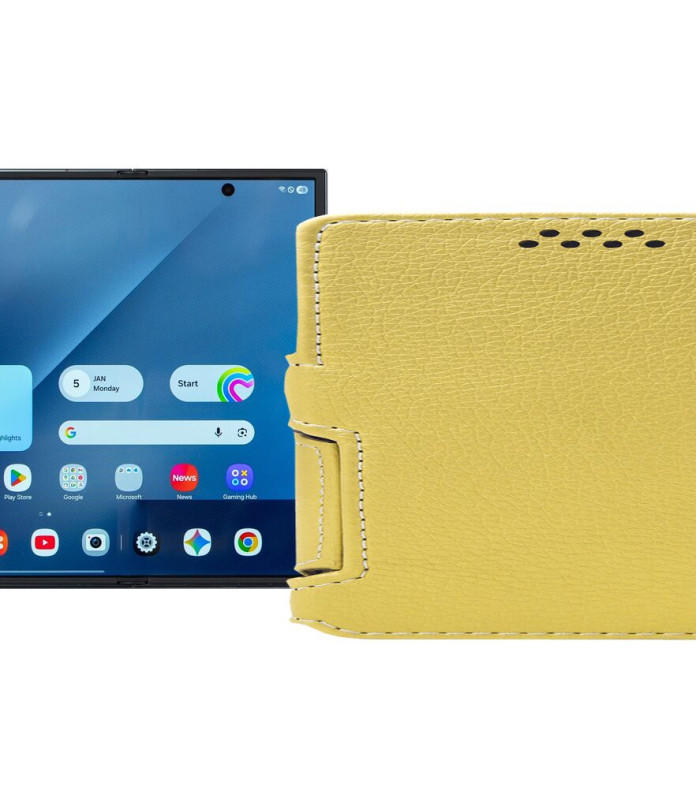 Чохол-книжка з екошкіри для телефону Samsung Galaxy Z TriFold 5G (F968)