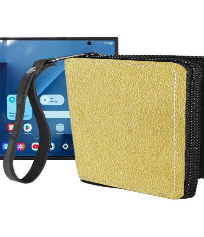 Чохол-гаманець з екошкіри для телефону Samsung Galaxy Z TriFold 5G (F968)