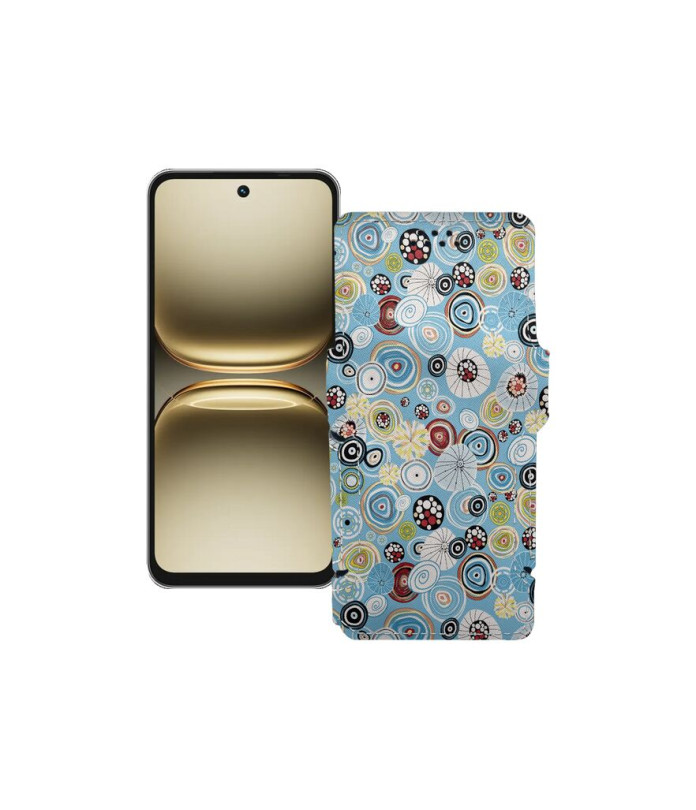 Чохол-книжка з екошкіри для телефону Tecno Spark 40