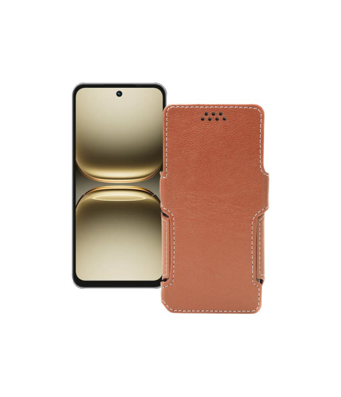 Чохол-книжка з екошкіри для телефону Tecno Spark 40