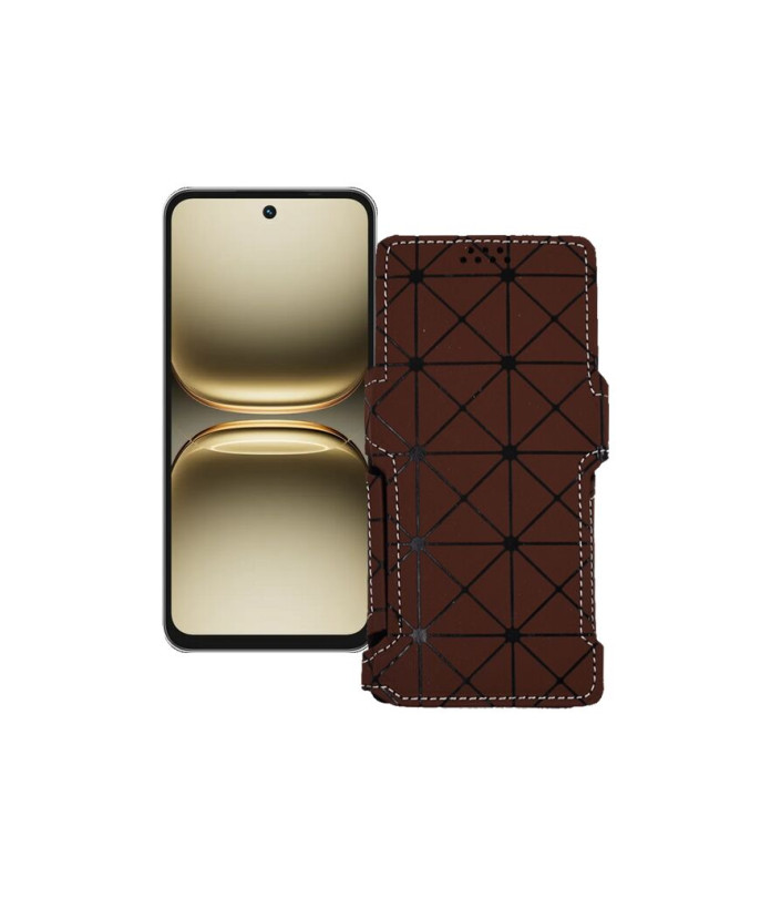 Чохол-книжка з екошкіри для телефону Tecno Spark 40