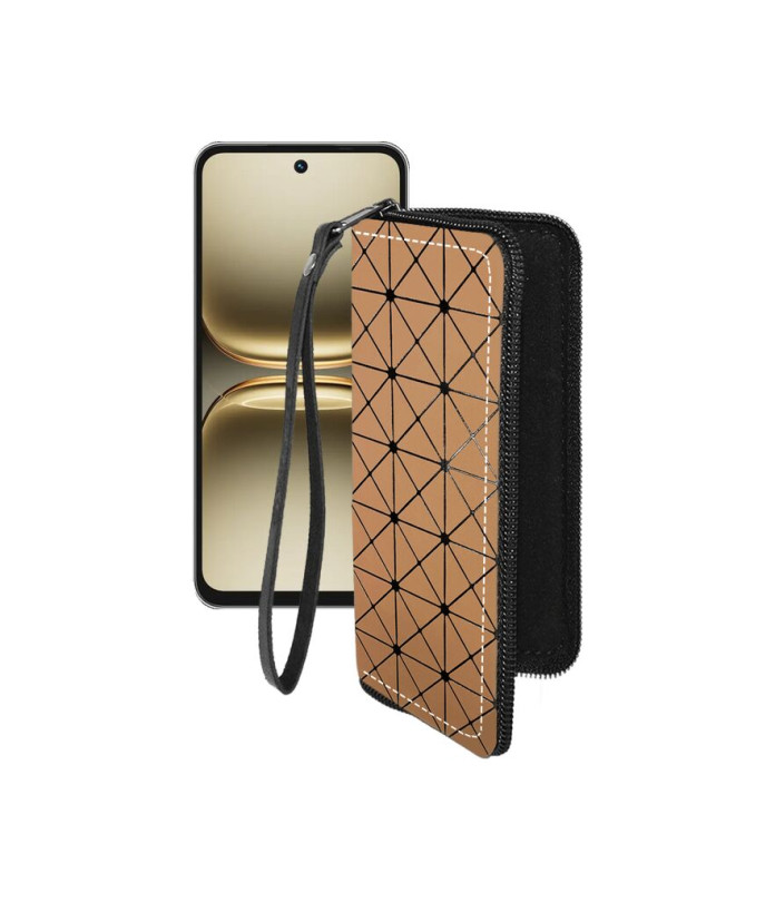 Чохол-гаманець з екошкіри для телефону Tecno Spark 40