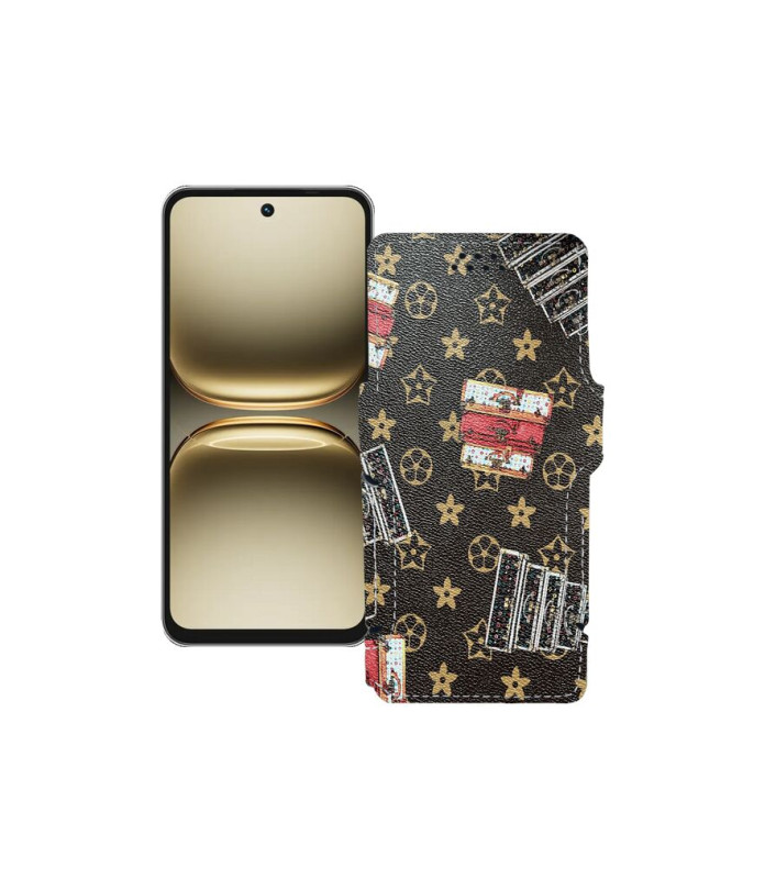 Чохол-книжка з екошкіри для телефону Tecno Spark 40