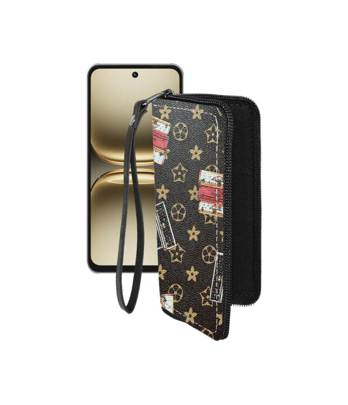 Чохол-гаманець з екошкіри для телефону Tecno Spark 40