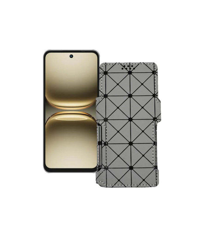 Чохол-книжка з екошкіри для телефону Tecno Spark 40