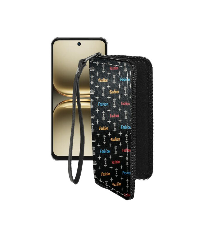 Чохол-гаманець з екошкіри для телефону Tecno Spark 40